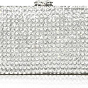 Women's Evening Bag Elegant Clutch Sparkly Diamond Handbag Prom Wedding Party